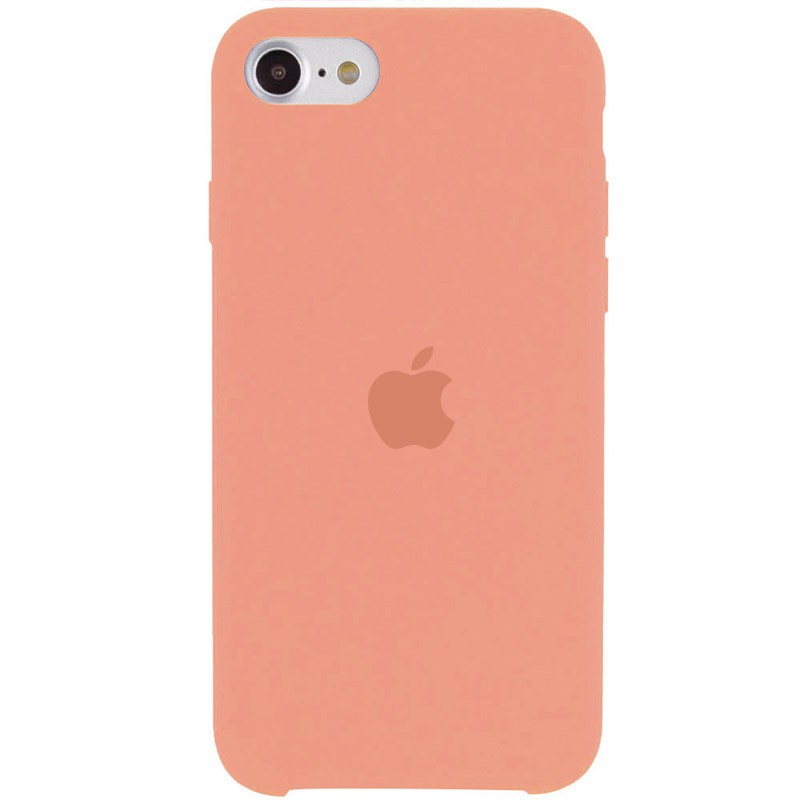 Silicone Case (AA) для iPhone 7/8/SE (2020) (Peach)-0