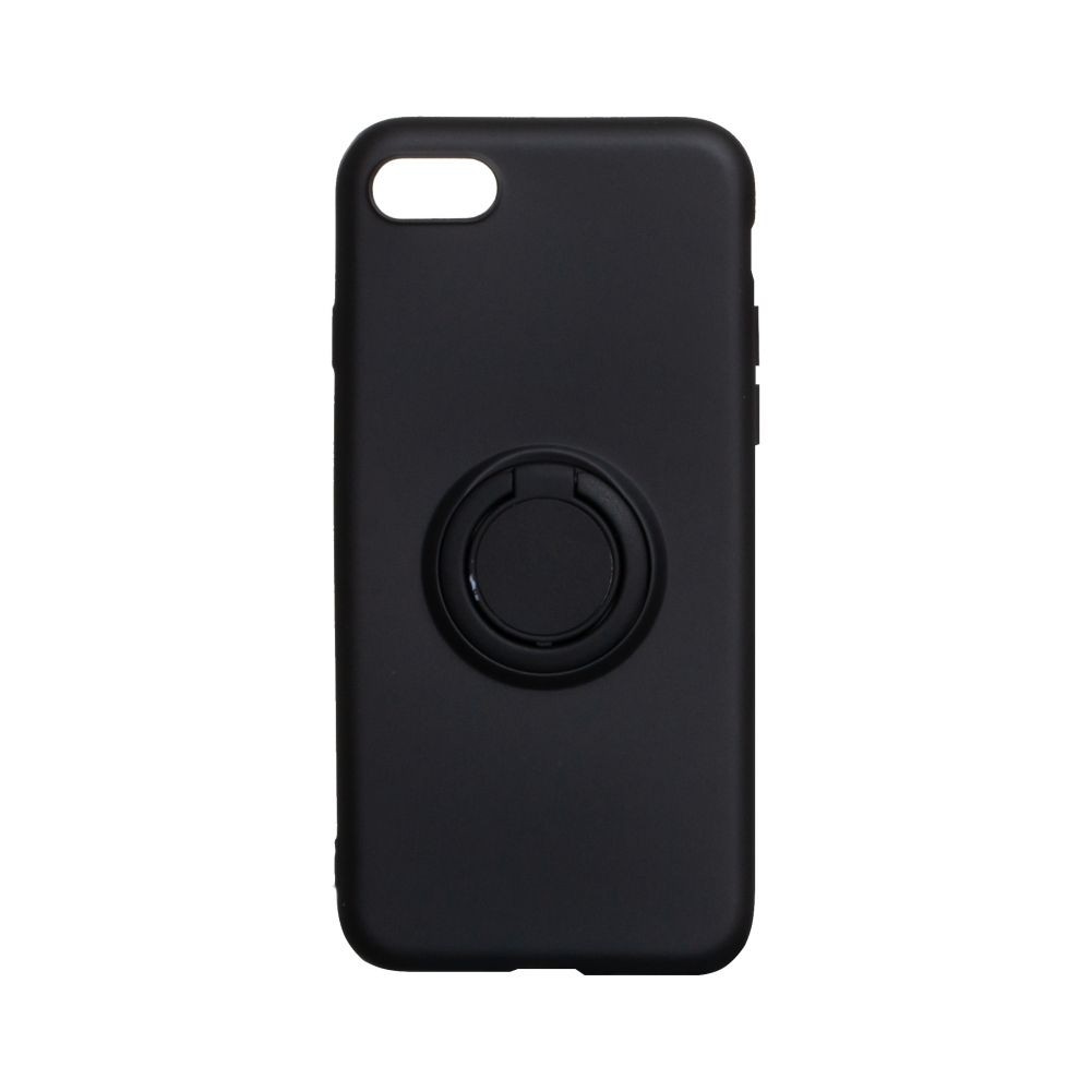 Накладка ColorRing з кільцем для  iPhone 7/8/SE 2020 чорна-0