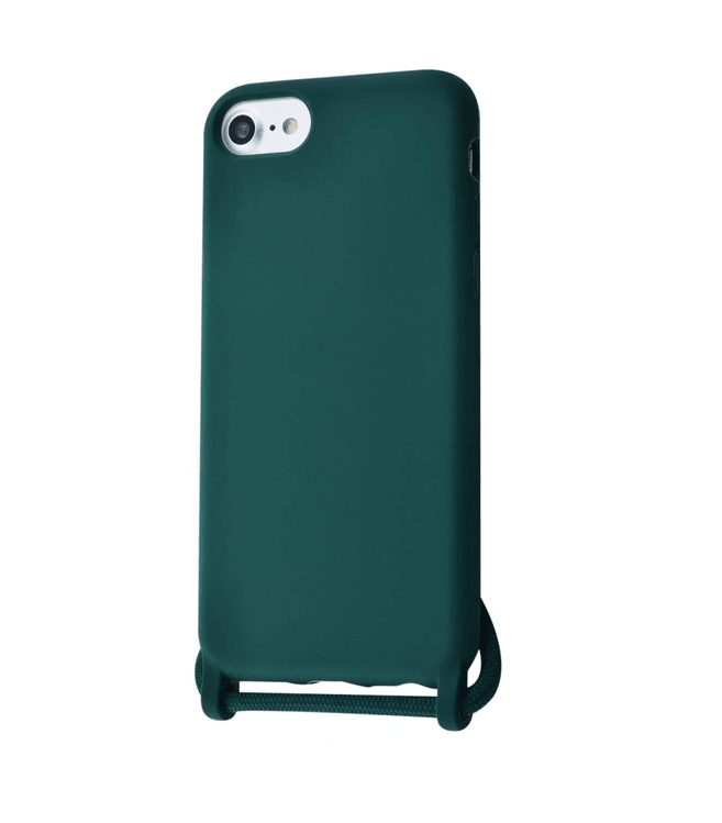 Накладка Lanyard  для iPhone 7/8/SE 2022 (Dark green)-0