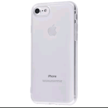 Silicone Clear Case 2.0 mm (TPU) iPhone 7/8/SE 2 (прозора)-0