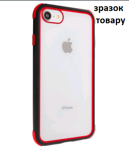 Накладка Gingle для iPhone 11 Pro Max  (Black/red)-0