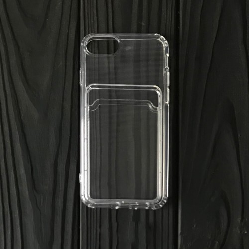 Накладка WXD Space Card Pocket для Iphone 7/8/SE 2020 (силікон)-0