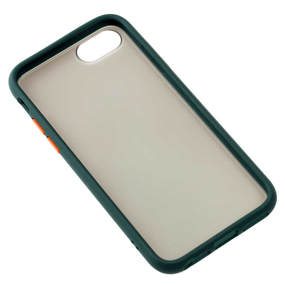 Накладка Totu Gingle для IPhone 7/8/SE 2020  pacific green/orange-2
