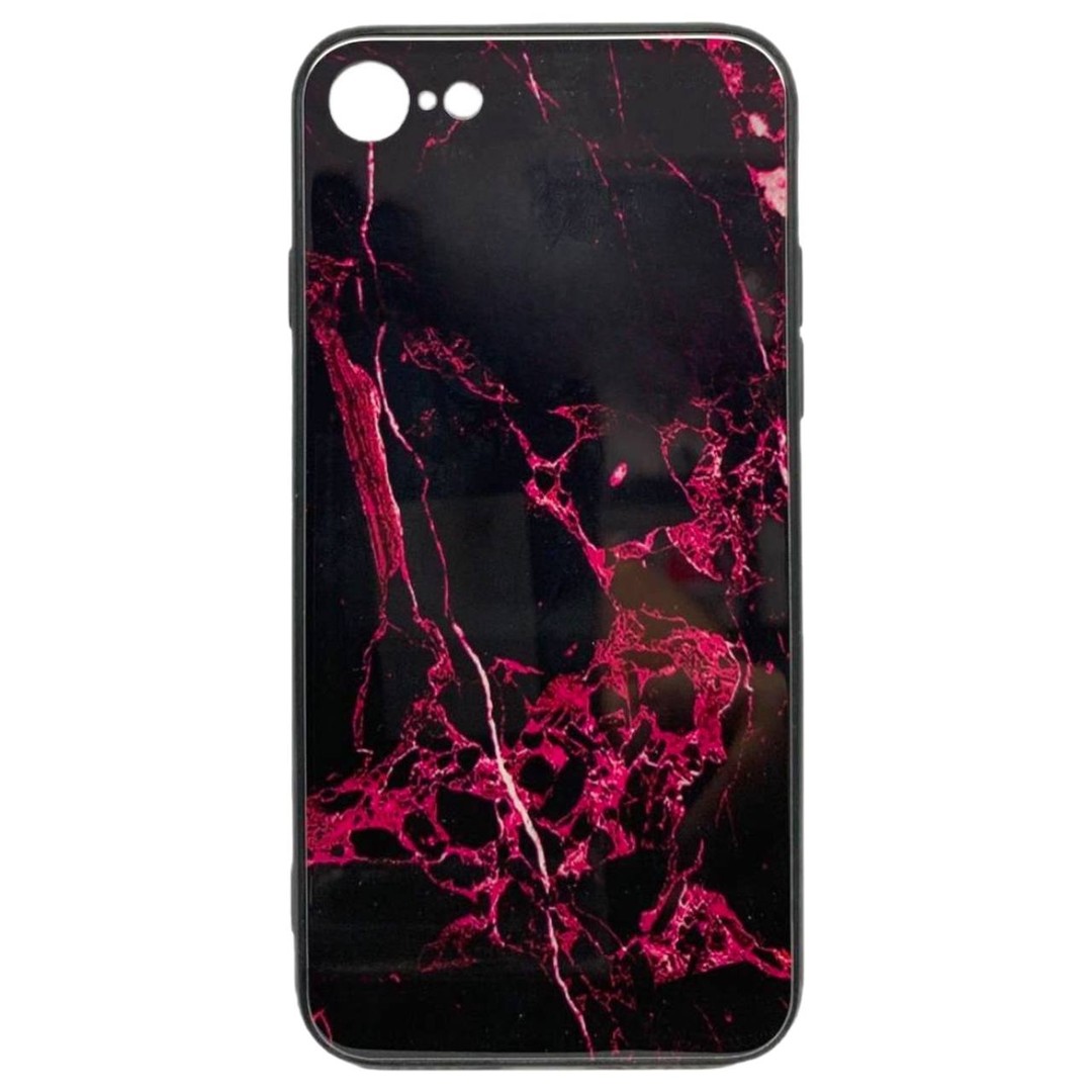 Накладка Marble Glass для IPhone 7/8/SE 2020 (9)-0