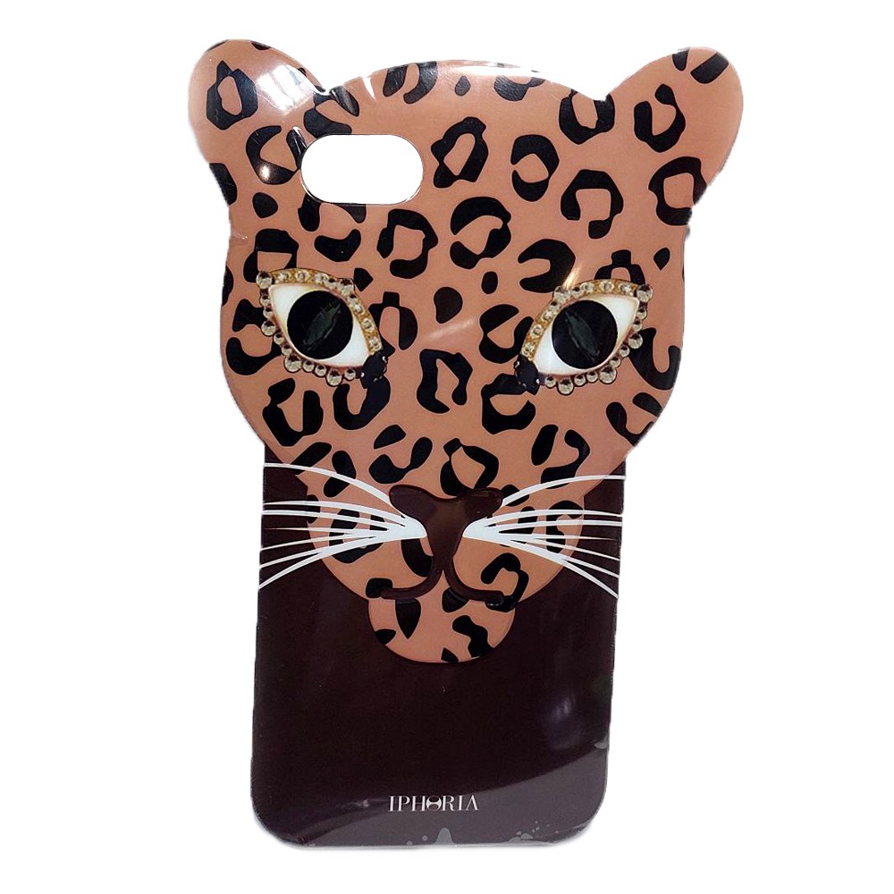 Накладка TOYS для Iphone 7/8/SE 2020 Пантера (коричнева)-0
