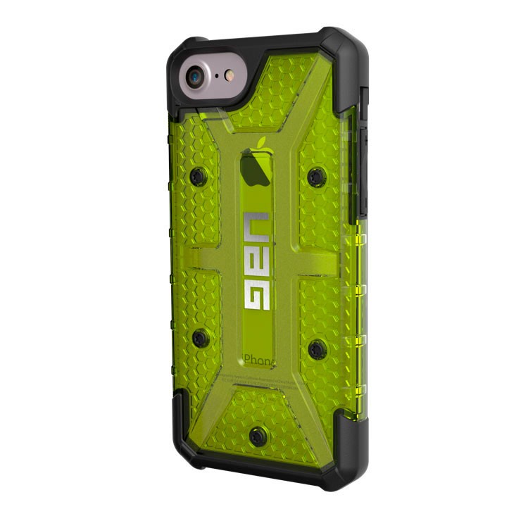 Накладка UAG для iPhone 7/8/se 2020 (Прозорий, салатовий)-0