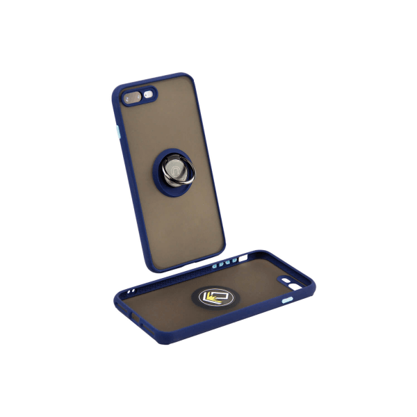 Накладка Totu Gingle Ring для Iphone 7/8/SE 2022 темно-синя-0