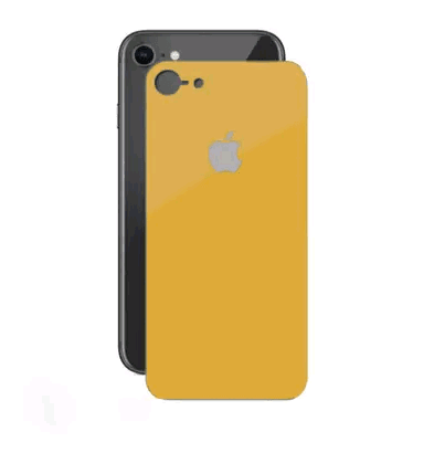 Захисне скло Back Glass iPhone 7/8/SE 2020 золоте-0