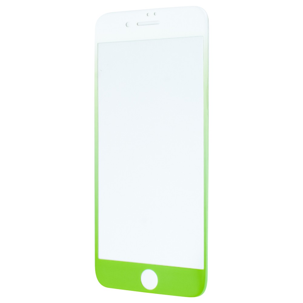 Захисне скло Rubber 3D для iPhone 7/8/SE 2020 (Green)-0