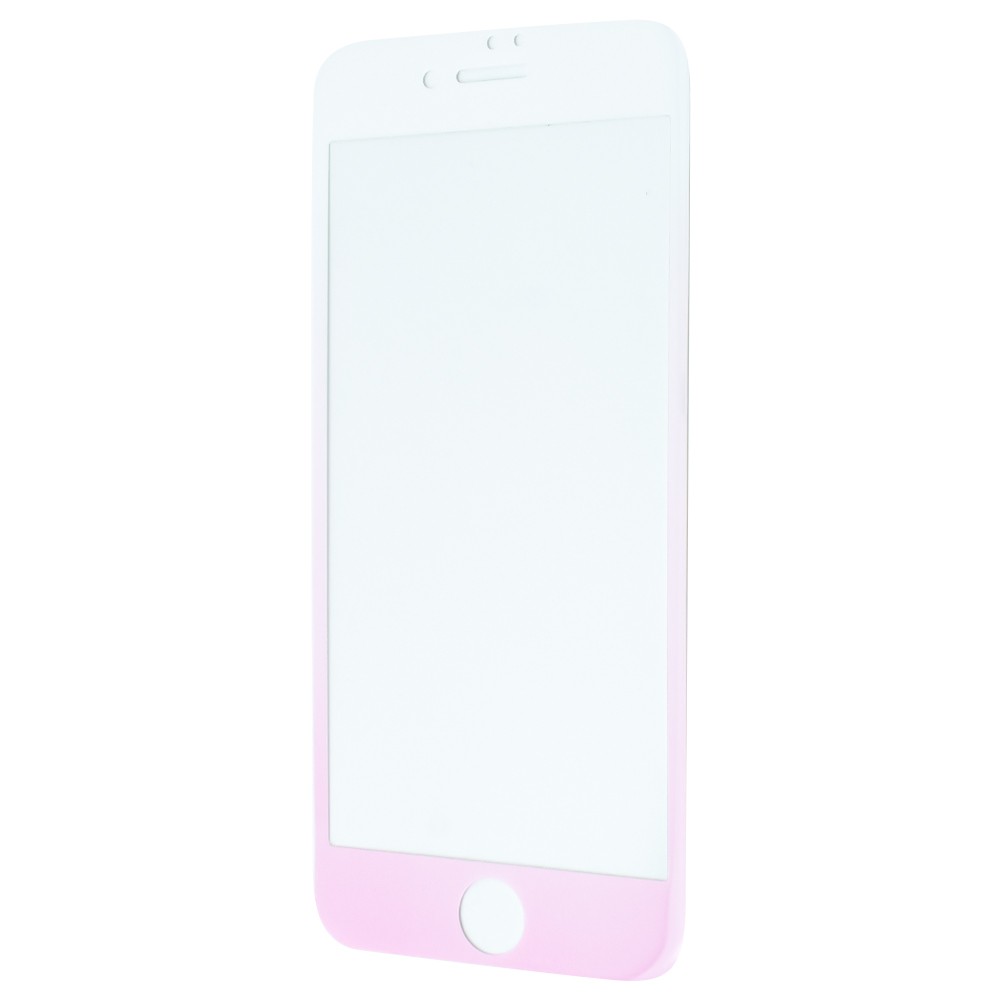 Захисне скло Rubber 3D для iPhone 7/8/SE 2020 (Pink)-0