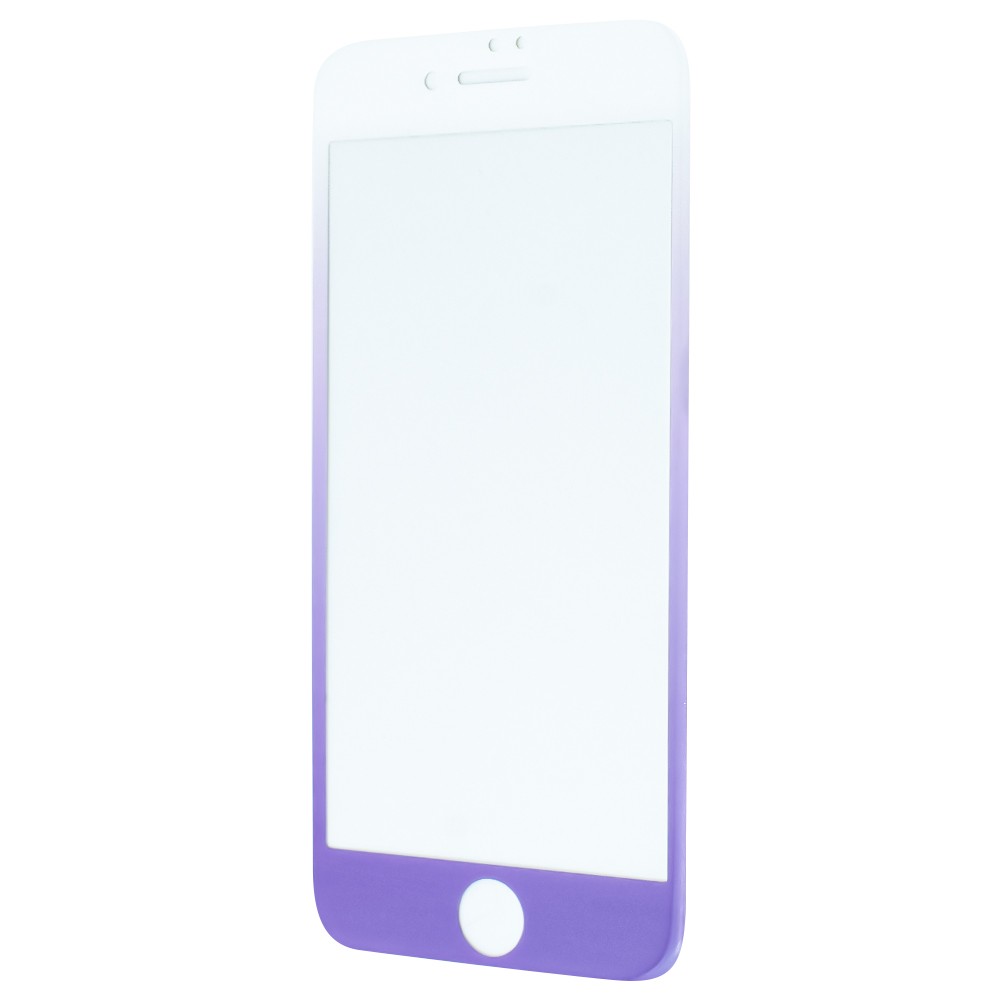 Захисне скло Rubber 3D для iPhone 7/8/SE 2020 (Violet)-0