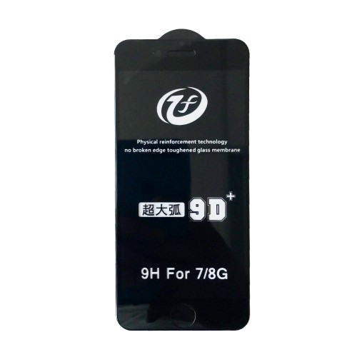 Захисне скло DK 9D+ Full Glue для iPhone 7 / 8 (black)-0