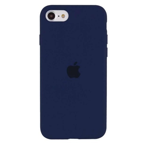Silicone Case Full Protective (AA) для iPhone SE (2020)/7/8/(Midnight blue)-0