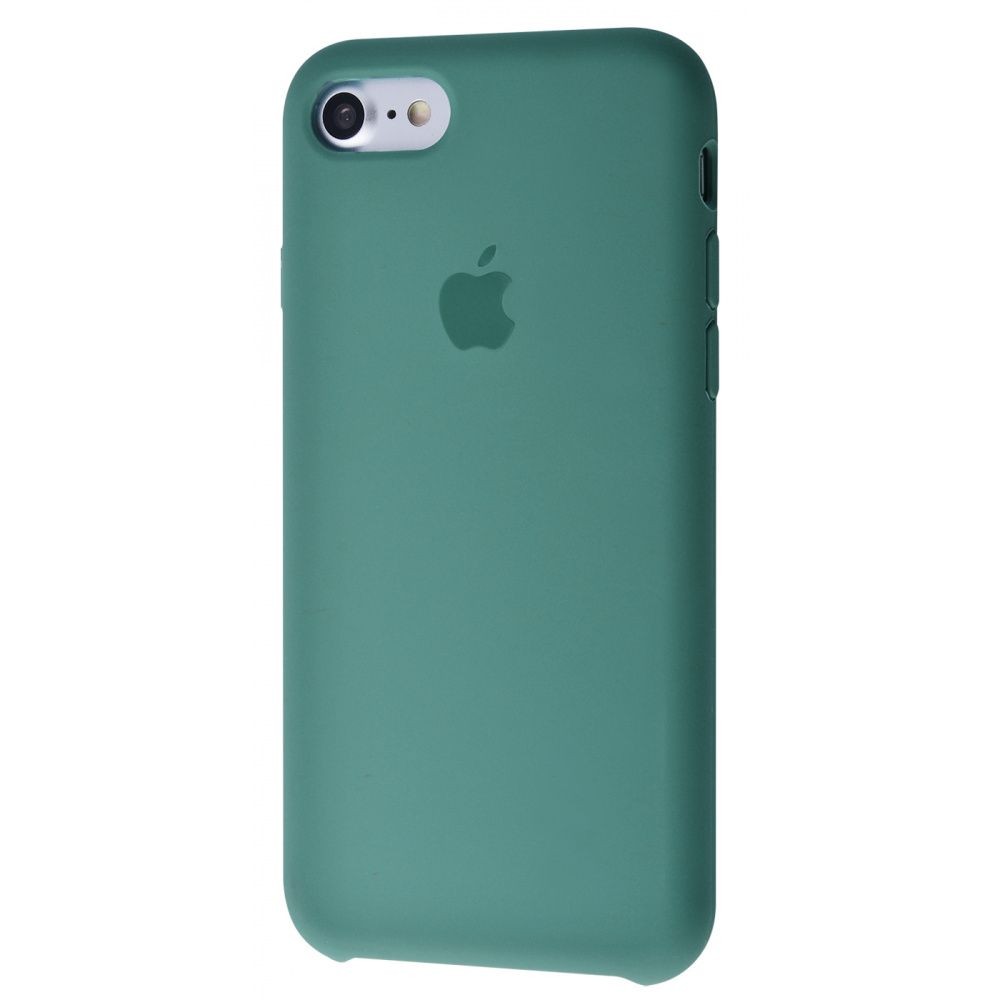 Silicone Case (AA) для iPhone 7/8/SE (2020) (Pine green)-0