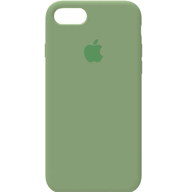 Silicone Case Full Protective (AA) для iPhone 7/8/SE (2020) (Spearmint)-0