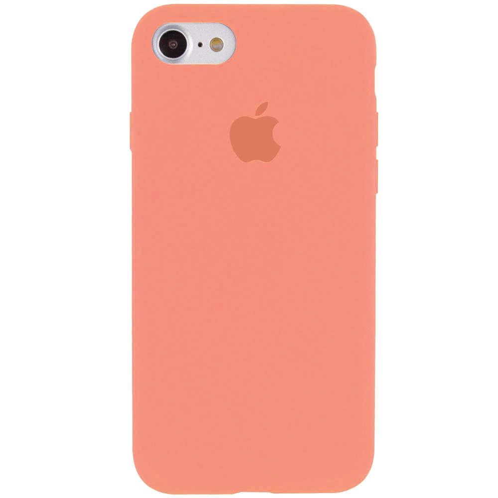 Silicone Case Full Protective (AA) для iPhone 7/8/SE (2020) (Flamingo)-0