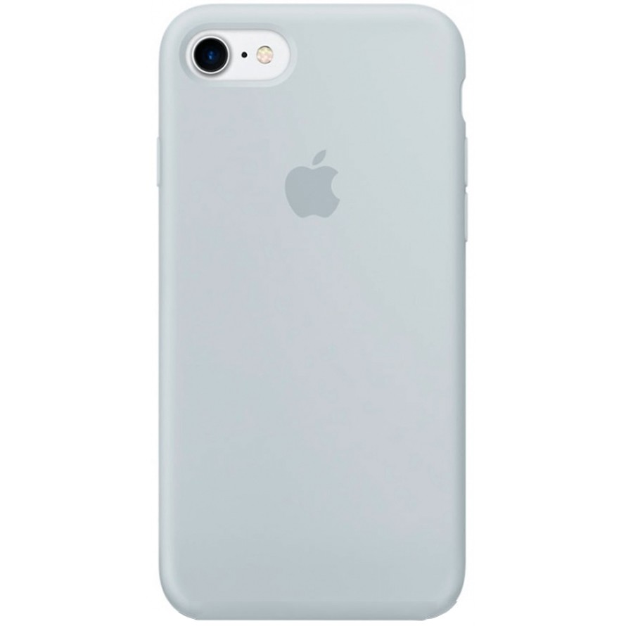 Silicone Case Full Protective (AA) для iPhone 7/8/SE (2020) (Mist Blue)-0