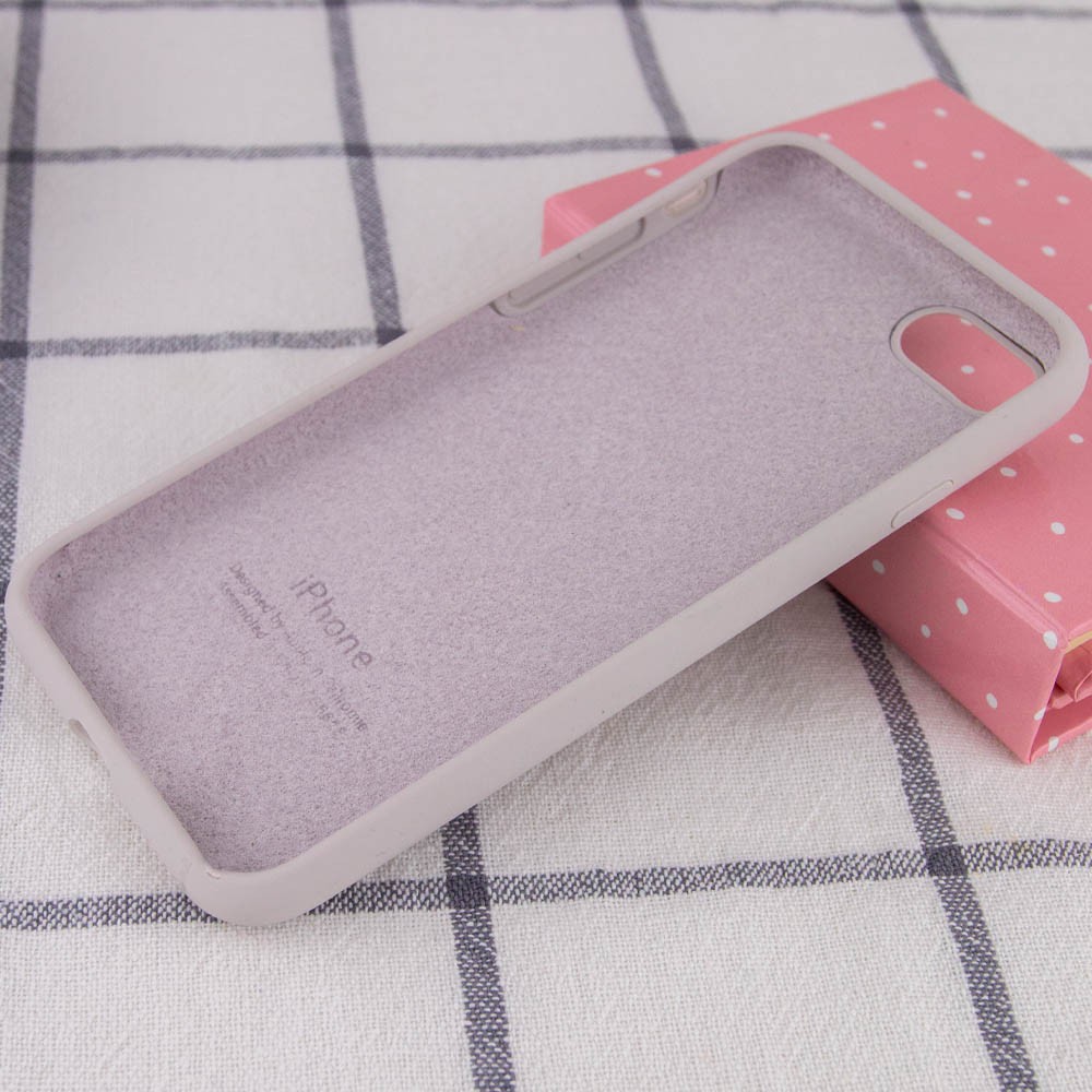 Silicone Case Full Protective (AA) для iPhone 7/8/SE (2020) (Stone)-2