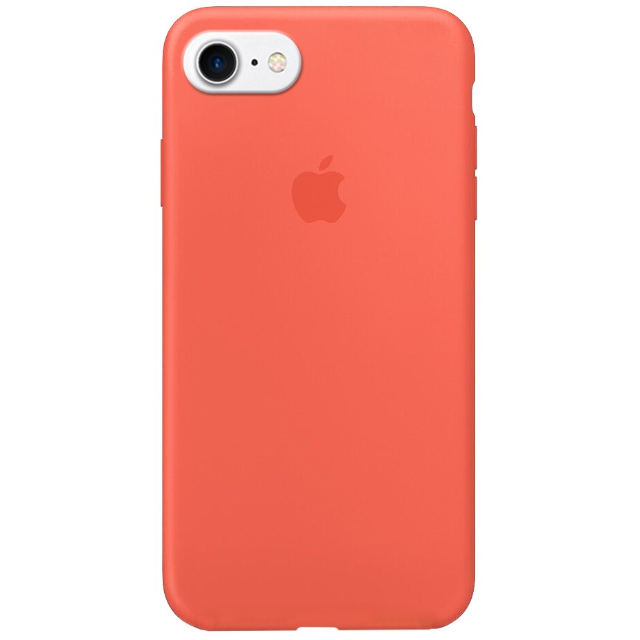 Silicone Case Full Protective (AA) для iPhone 7/8/SE (2020) (Nectarine)-0