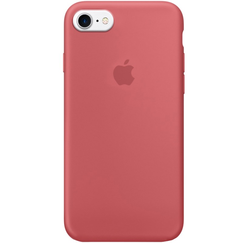 Silicone Case Full Protective (AA) для iPhone 7/8/SE (2020) (Camellia)-0