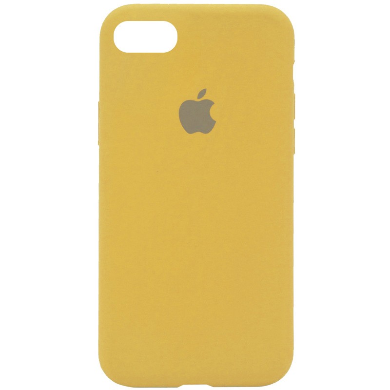 Silicone Case Full Protective (AA) для iPhone 7/8/SE (2020) (Gold)-0