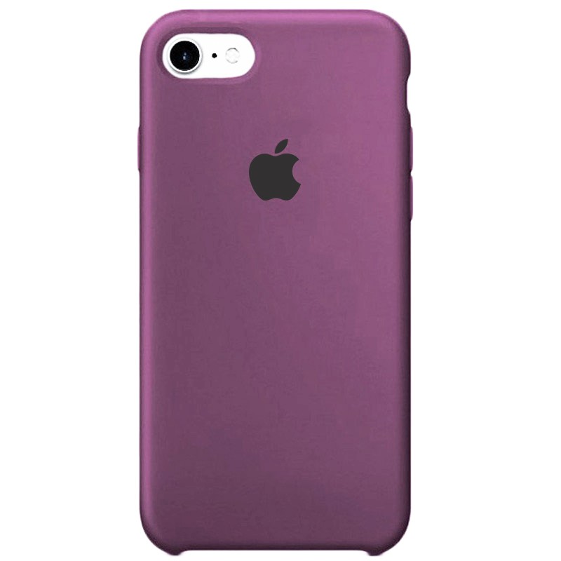 Silicone Case (AA) для iPhone 7/8/SE (2020) (Grape)-0