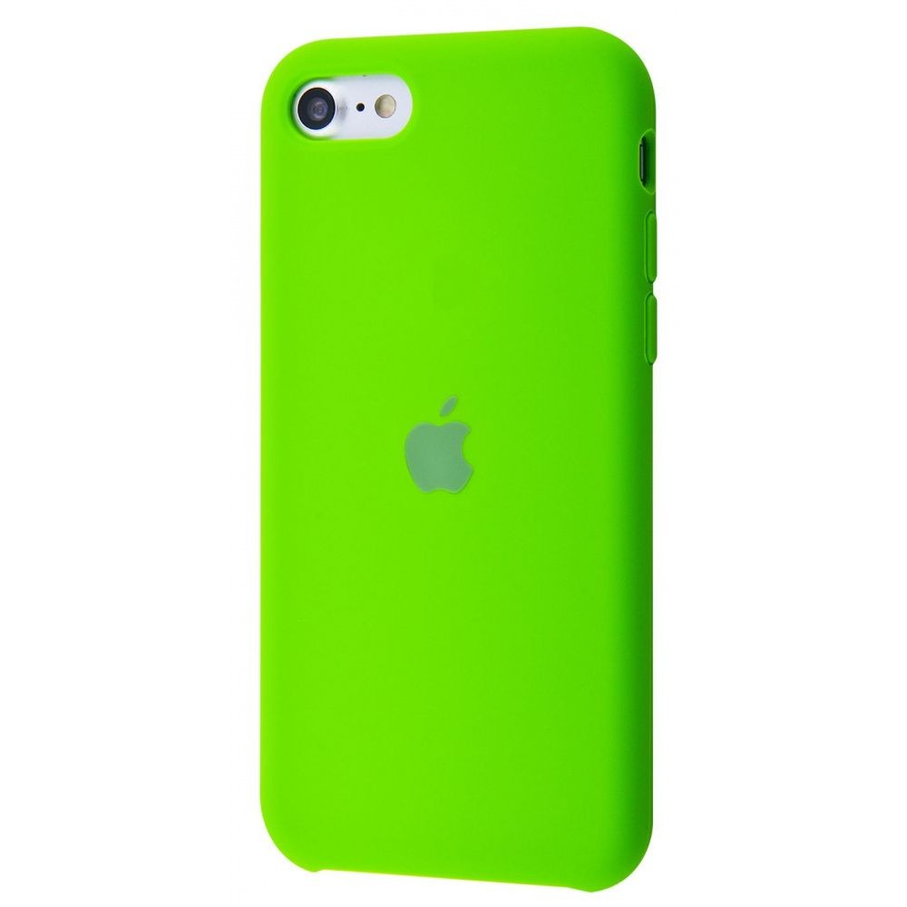 Silicone Case (AA) для iPhone 7/8/SE (2020) (Green)-0