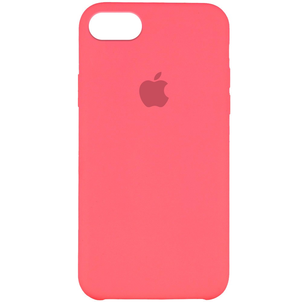 Silicone Case (AA) для iPhone 7/8/SE (2020) (Hot Pink)-0