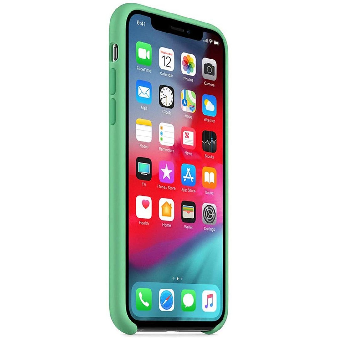 Silicone Case (AA) для iPhone 7/8/SE (2020) (Spearmint)-2