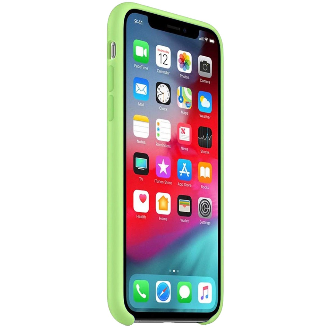 Silicone Case (AA) для iPhone 7/8/SE (2020) (Mint)-2