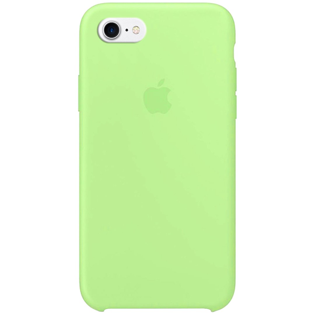 Silicone Case (AA) для iPhone 7/8/SE (2020) (Mint)-0