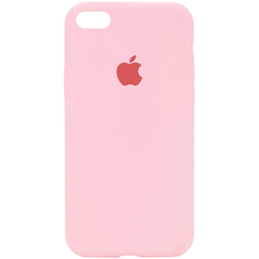 Silicone Case Full Protective (AA) для iPhone 7/8/SE (2020) (Peach)-0