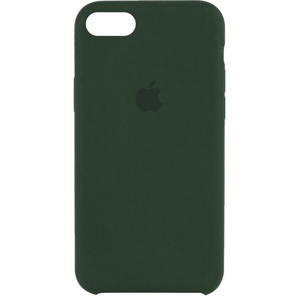 Silicone Case (AA) для iPhone 7/8/SE (2020) (Cyprus Green)-0