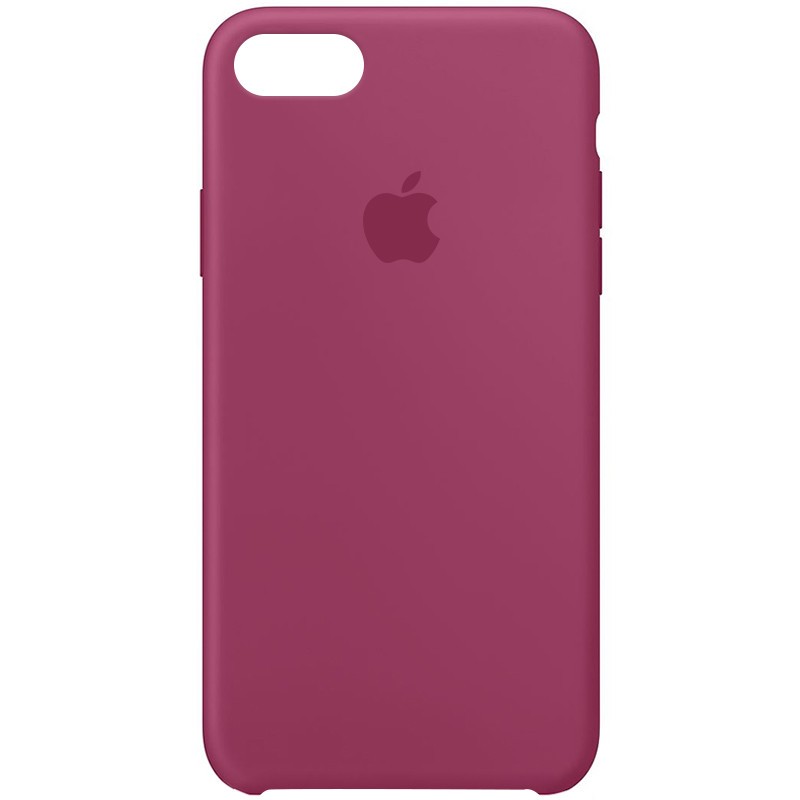 Silicone Case (AA) для iPhone 7/8/SE (2020) (Pomegranate)-0