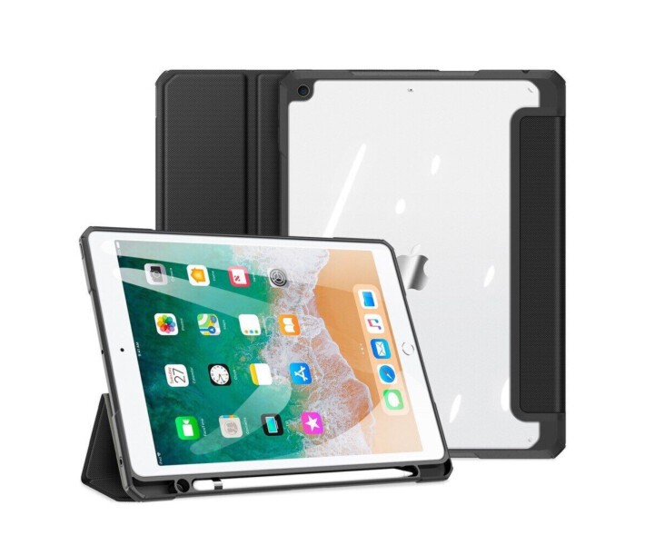 Dux Ducis Toby для iPad 9.7 (2017/2018)(With Apple Pencil Holder) (black)-1