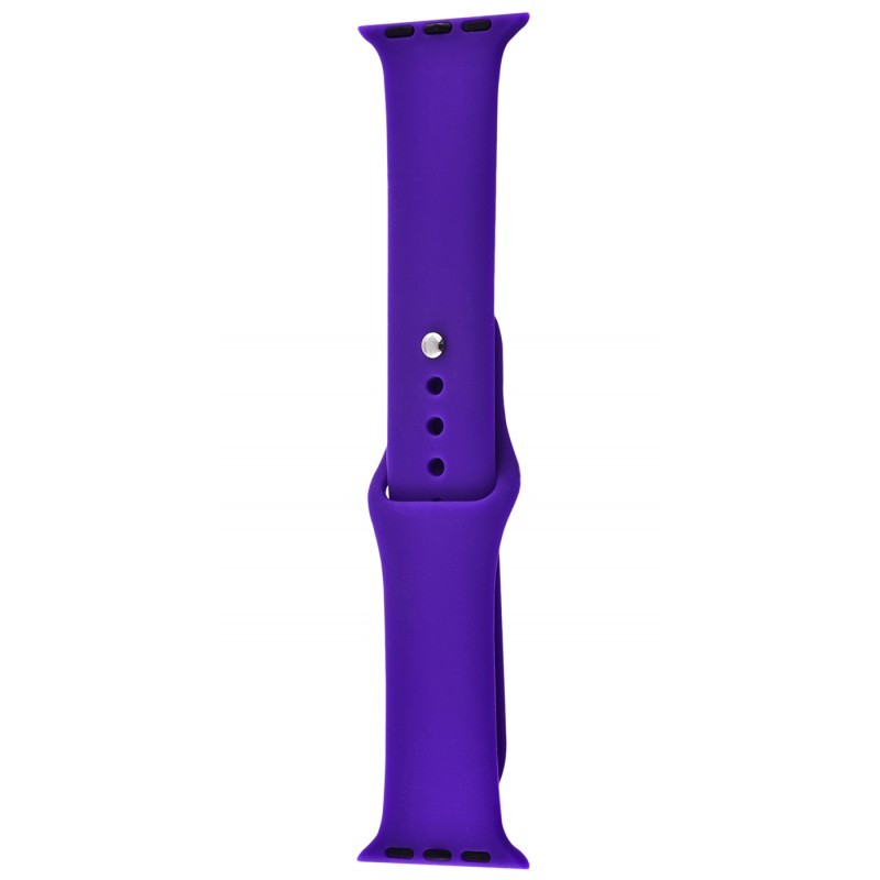 Ремінець Silicone (M/L) для Watch 38/40/41 mm/ SE ( violet)-0