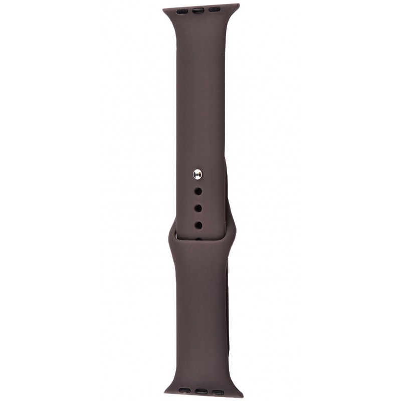 Ремінець Silicone (S)  для Watch 42/44/45mm  (Grey brown)-0