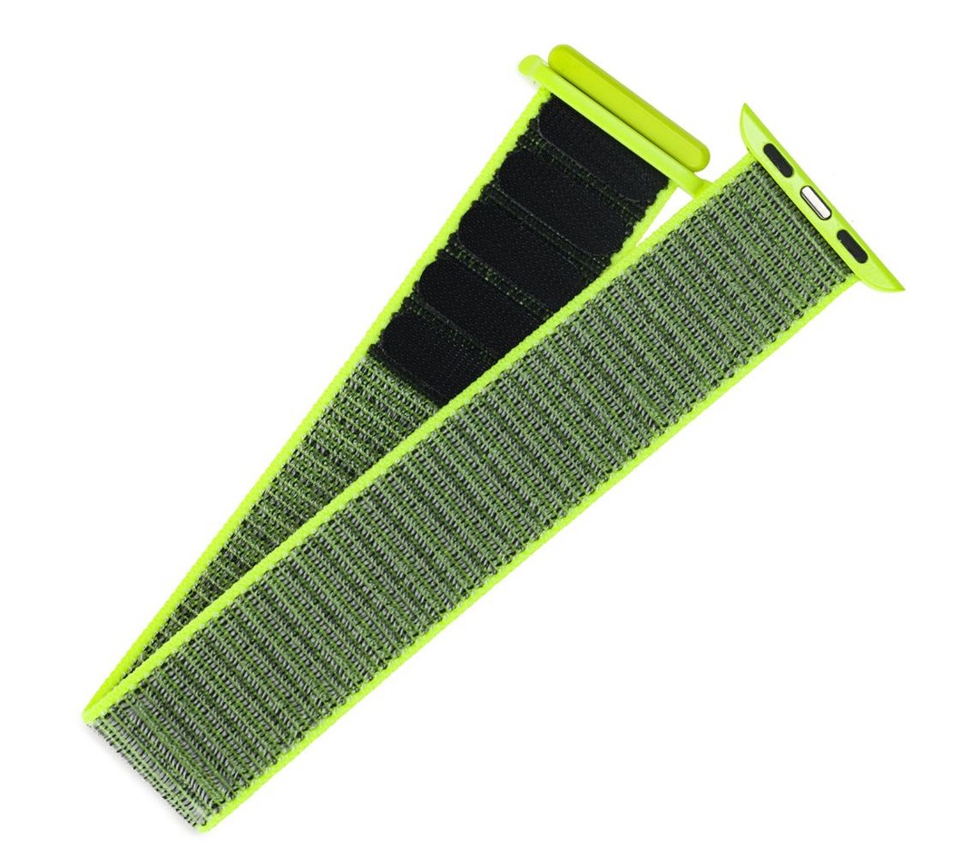 Ремешок Apple Watch 42mm Nylon (Зеленый)-2