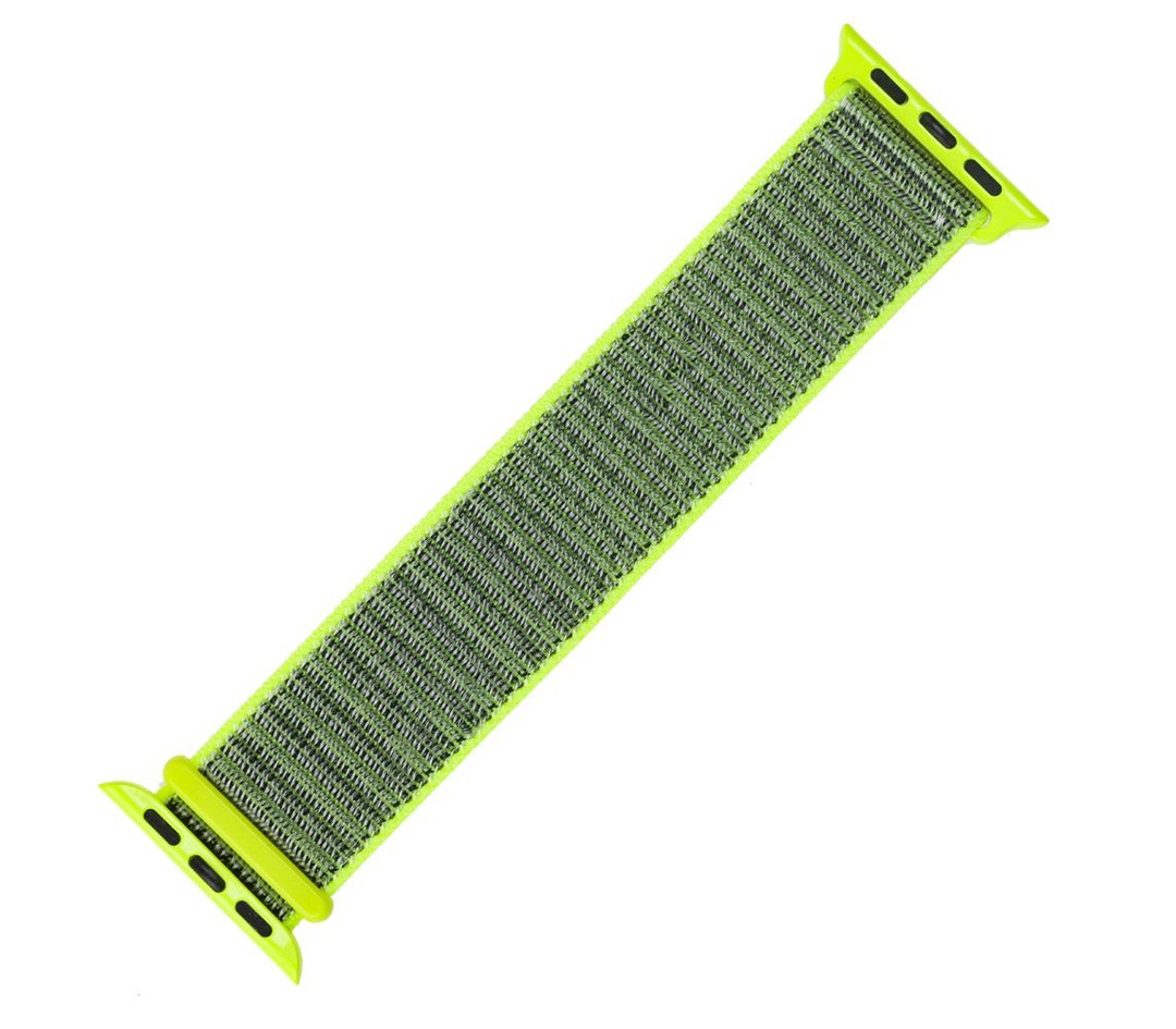 Ремешок Apple Watch 42mm Nylon (Зеленый)-0