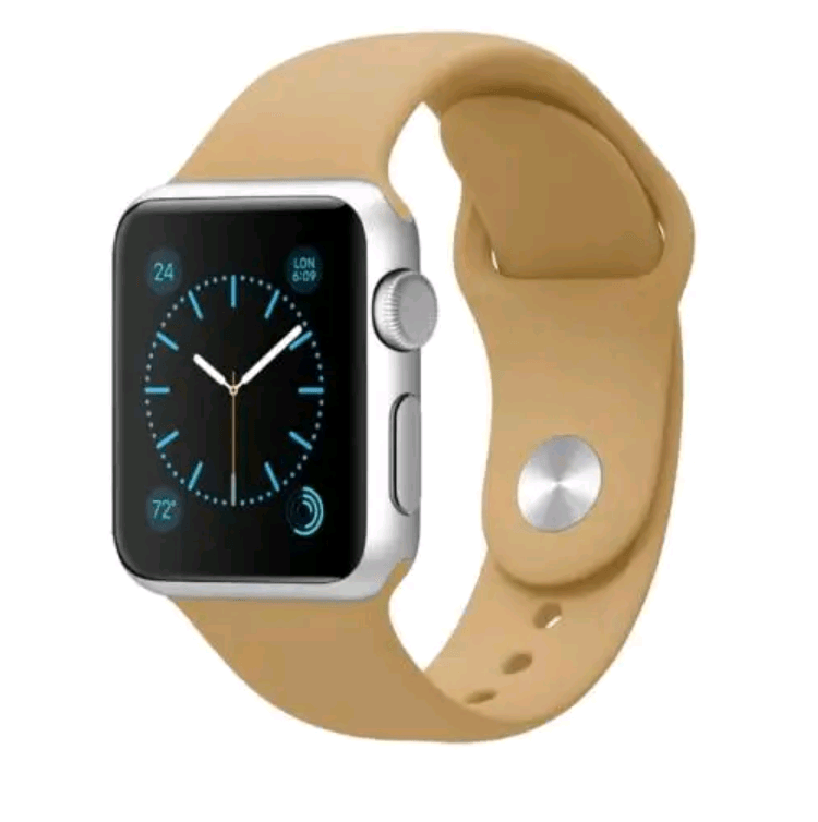 Ремінець Silicone (S) для Watch 38/40/41mm /SE (Gold)-0