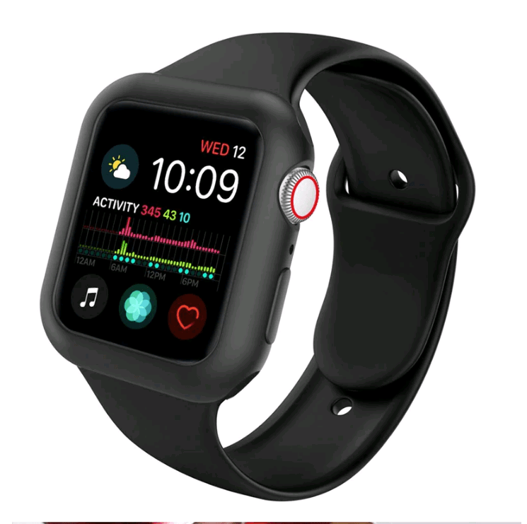 Ремінець DK Silicone Monolith Strap для  Watch 38/40 mm (Black)-0
