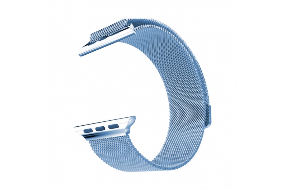 Ремінець Watch 42mm Milanese Loop (Блакитний)-0