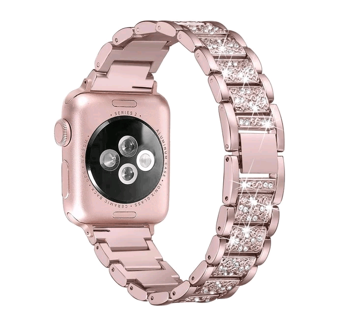Ремінець Watch 42mm Steel Swarovski (Rose gold)-0