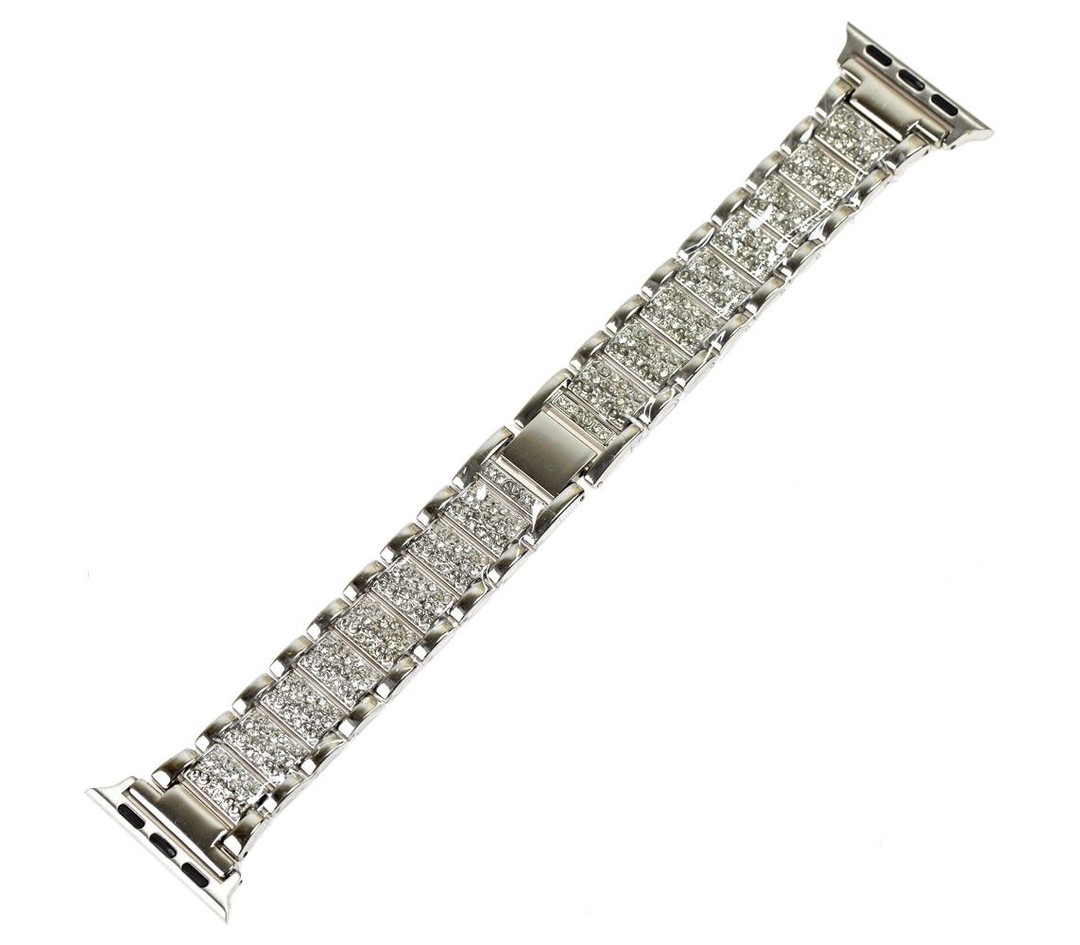 Ремінець Watch 38mm Steel Swarovski (Silver)-0