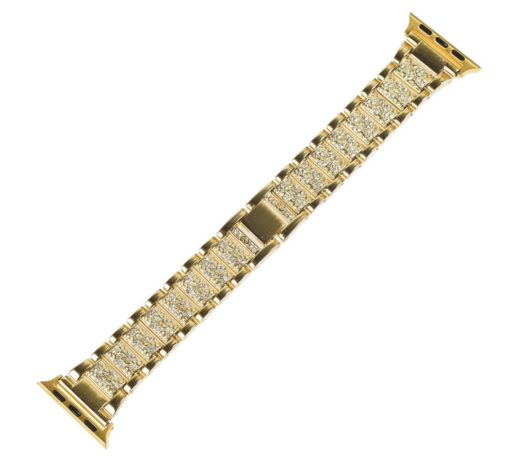 Ремінець Watch 38mm Steel Swarovski (Classic gold)-0