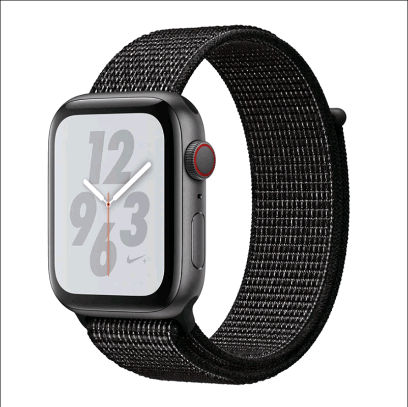 Ремінець для Apple Watch Nylon Sport Loop 42/44/45/49 mm  (Black/white)-0