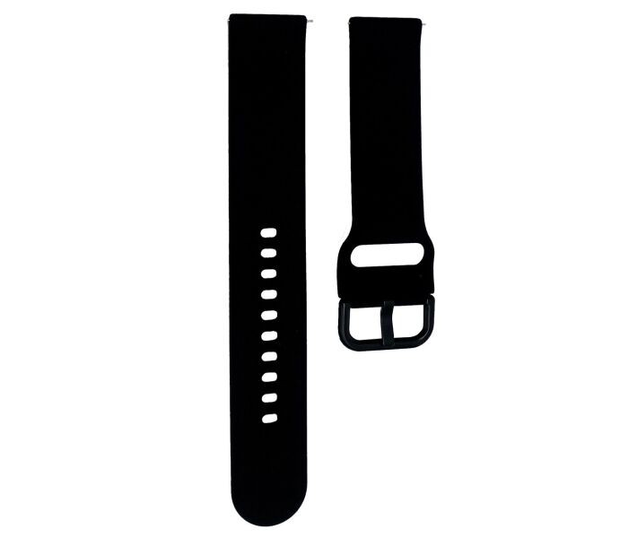 Ремінець DK Silicone Sport Band для Samsung Watch 20 mm (40/42/44) (R500/R810/R820/R830) 20mm (black)-0