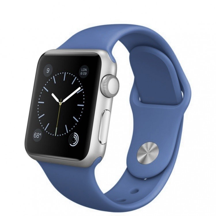 Ремінець Silicone (S) для Watch 38/40mm (Azure)-0