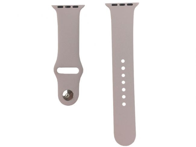 Ремінець Silicone  для  Apple Watch 38mm/40mm (Lavender)-0