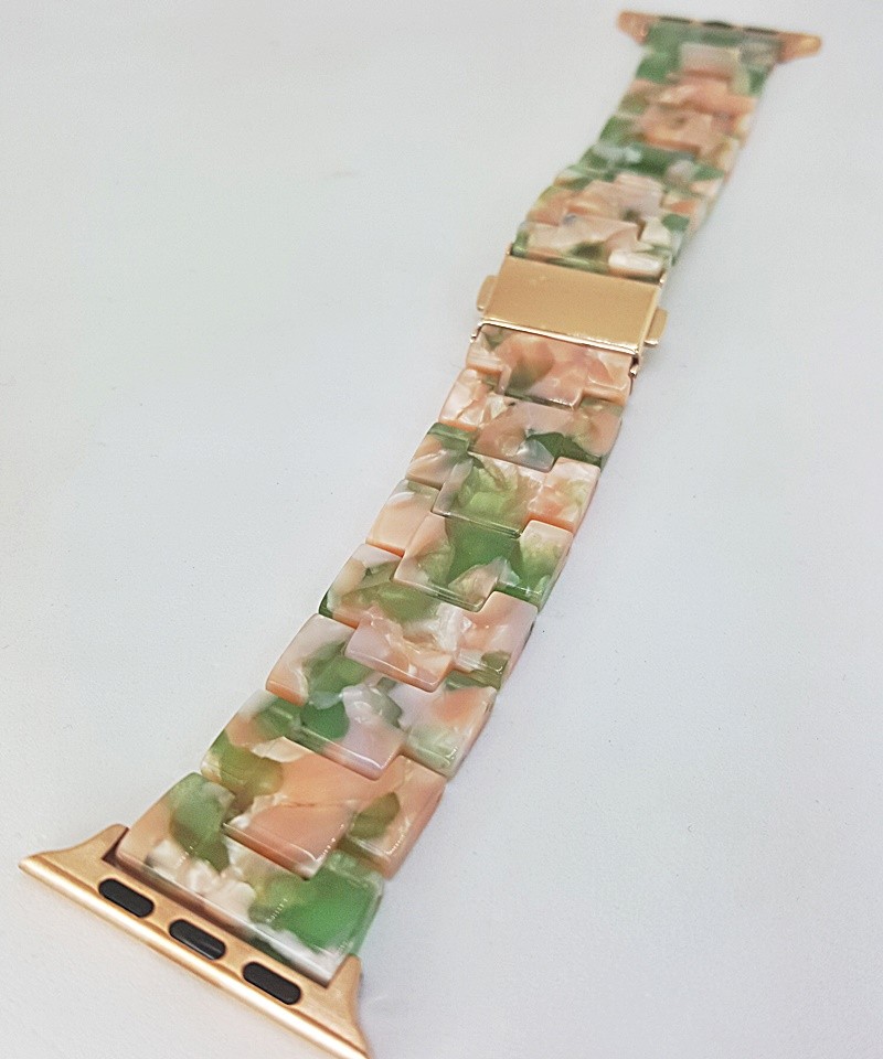 Ремінець Ceramic band для Apple Watch 42/44/45/49mm зелений-0